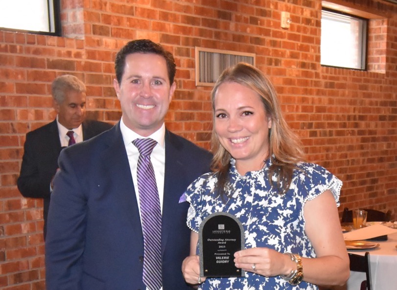 Valerie Guidry Receives 2023 Outstanding Pro Bono Attorney Award
