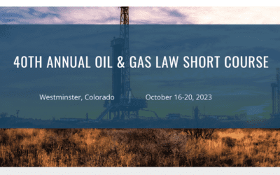 OTTINGER TO SERVE ON FACULTY FOR OIL AND GAS LAW SHORT COURSE